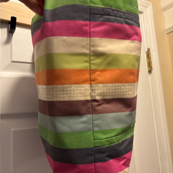 Coach Poppy Y2K 2010 (16326) Heritage Legacy Stripe Large Tote in EUC (#1) - Picture 10 of 14